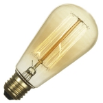 E27  Edison ST64 4W LED FL-Vintage DIMM лампа ретро Sun Lumen